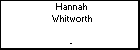 Hannah Whitworth