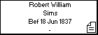 Robert William Sims
