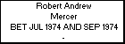 Robert Andrew Mercer