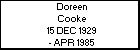 Doreen Cooke