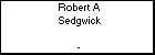 Robert A Sedgwick
