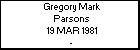 Gregory Mark Parsons