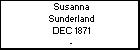 Susanna Sunderland