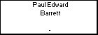 Paul Edward Barrett
