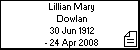 Lillian Mary Dowlan