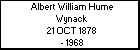 Albert William Hume Wynack