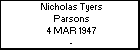 Nicholas Tyers Parsons