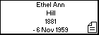 Ethel Ann Hill