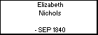 Elizabeth Nichols
