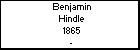 Benjamin Hindle