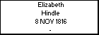 Elizabeth Hindle