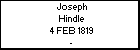 Joseph Hindle