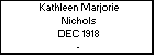 Kathleen Marjorie Nichols