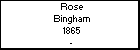 Rose Bingham